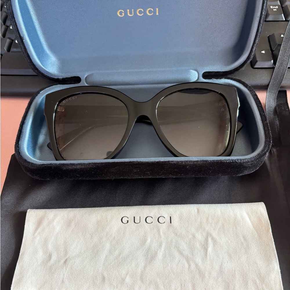 Gucci Women's Black Sunglasses